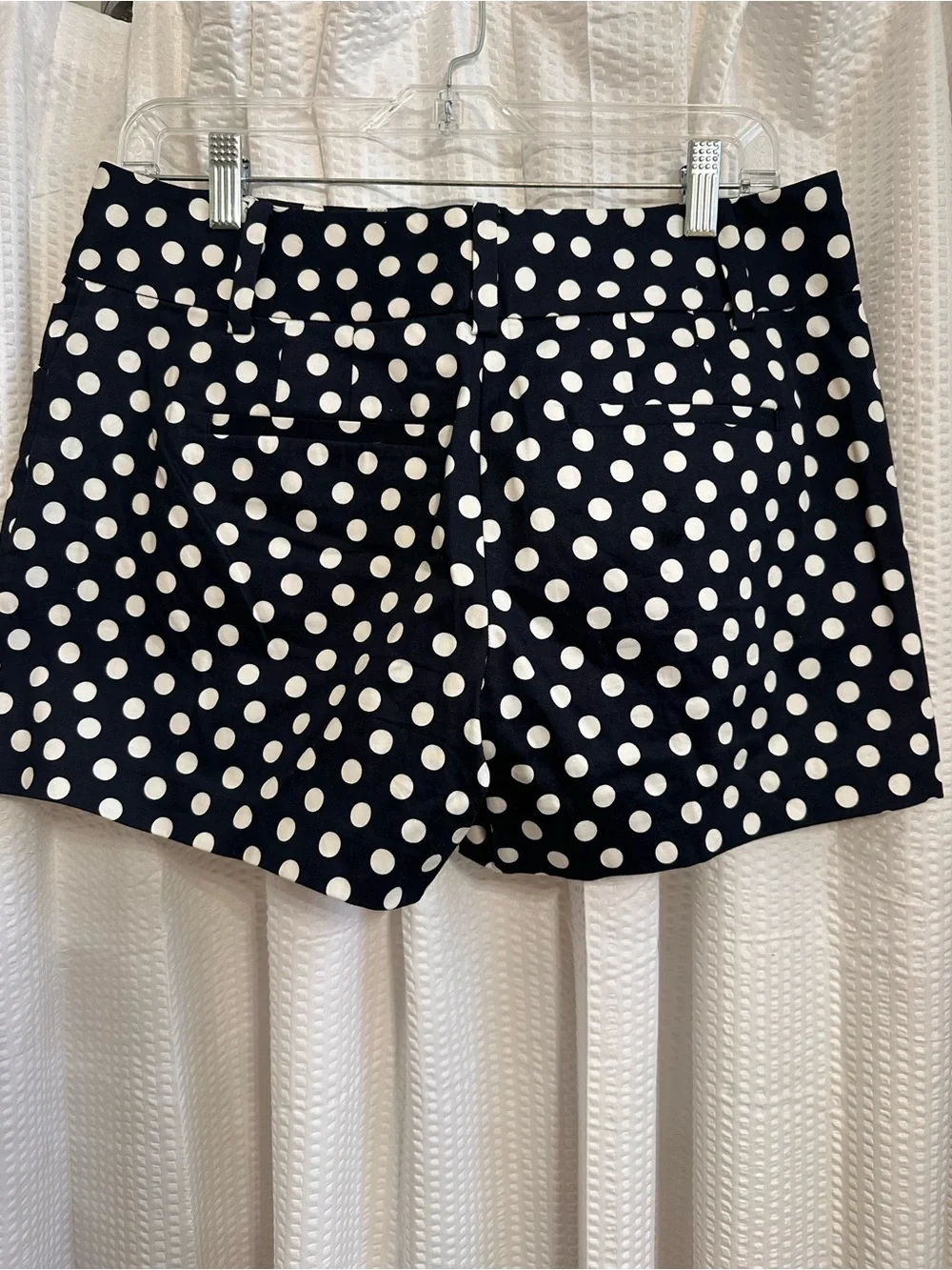 Ann Taylor Navy Polka Dot Women's Shorts